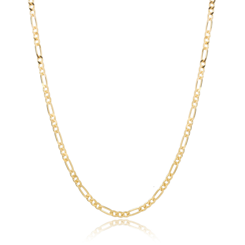 Figaro Chain Necklace 2.5 mm