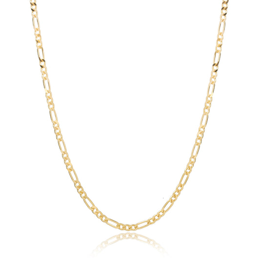 Figaro Chain Necklace 2.5 mm