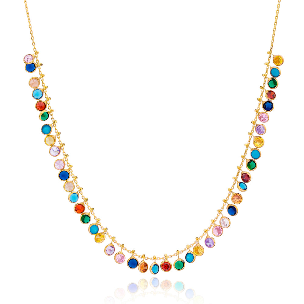 Mixed Stones Necklace