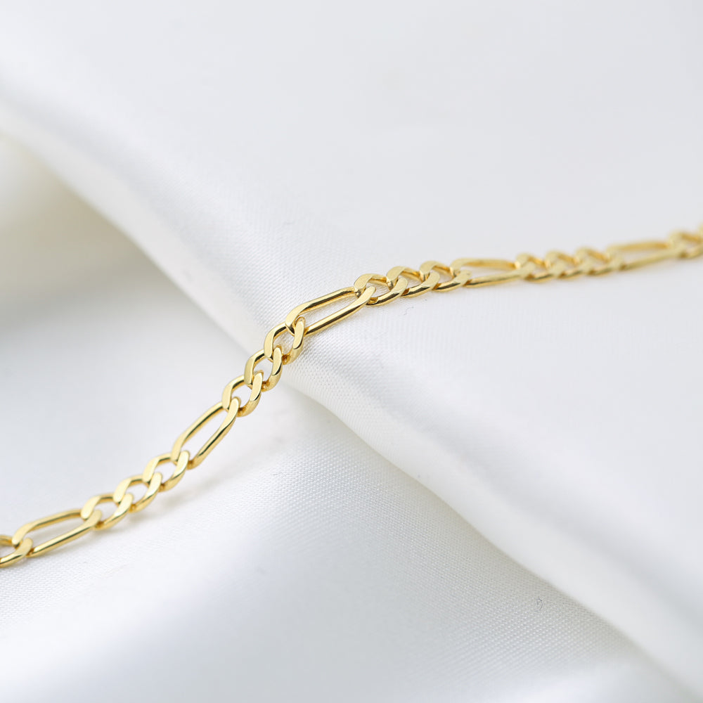 Figaro Chain Bracelet 2.5 mm