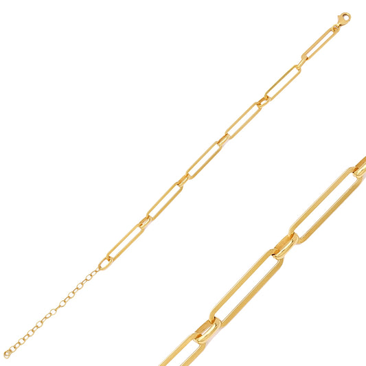 Rectangular Chain Design Bracelet