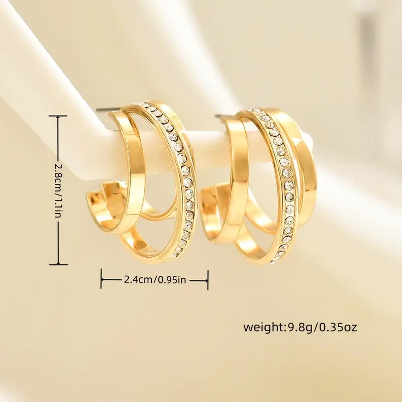 Minimalist Stud Earrings