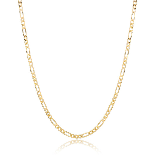 Figaro Chain Necklace 2.5 mm