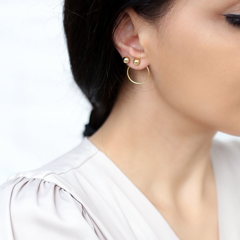 Trendy 2 in 1 Earring